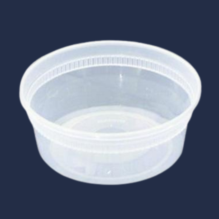 12 OZ DELI CONTAINERS POLYPROPYLENE 240CT COMBO PACK S12
