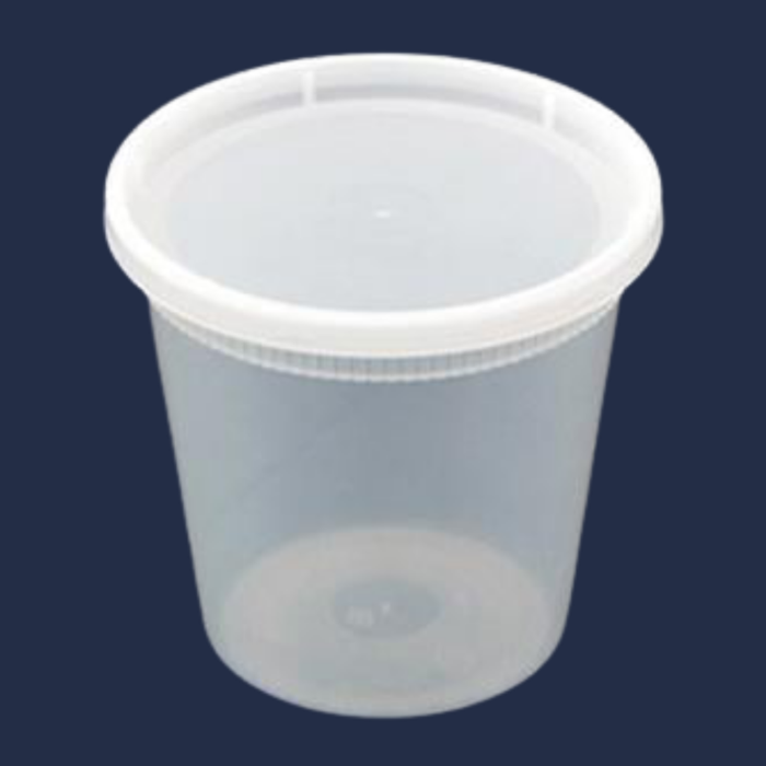32 OZ DELI CONTAINERS POLYPROPYLENE 240CT COMBO PACK — Restaurants